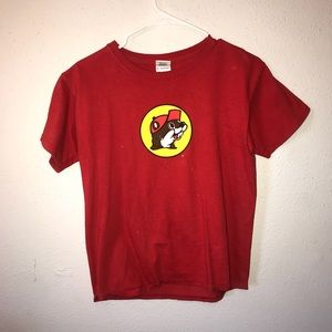 Child’s  large “it’s a beaver” buc-ee’s T-shirt